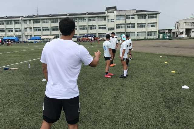 コーチング風景