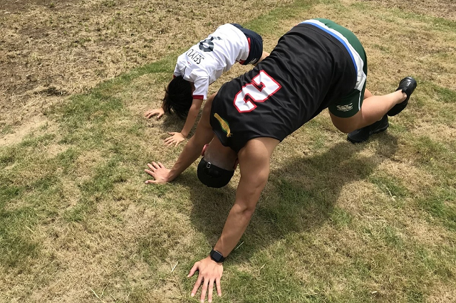 コーチング風景