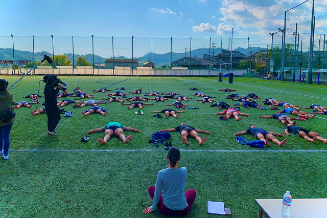 コーチング風景