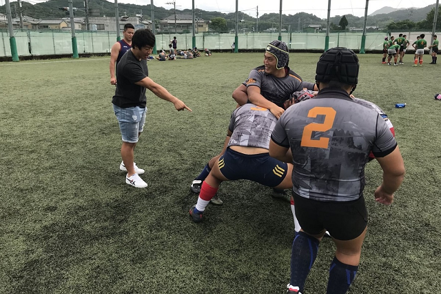 コーチング風景